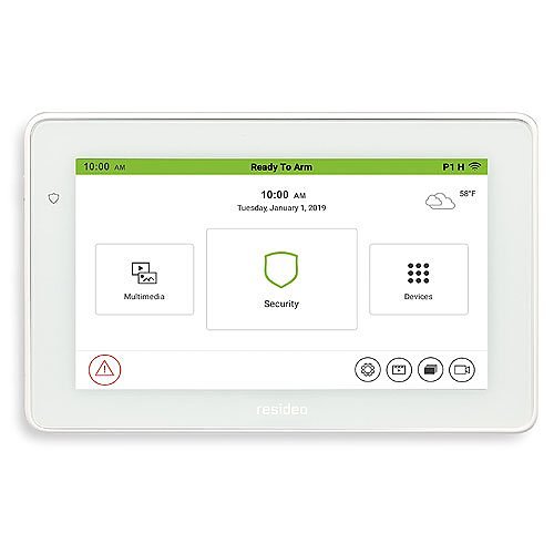 Honeywell Tuxedo touchscreen alarm keypad